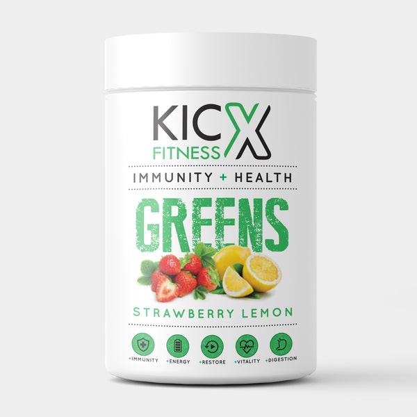 KicX Greens - Strawberry Lemon